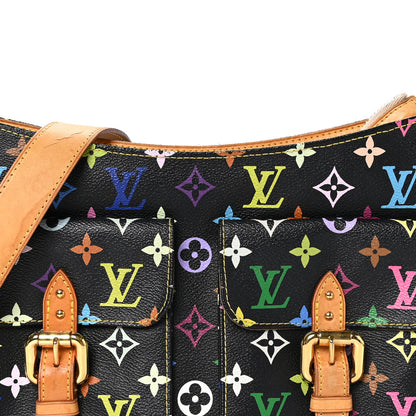 Louis Vuitton Monogram Multicolor Lodge GM Black 7 of 14