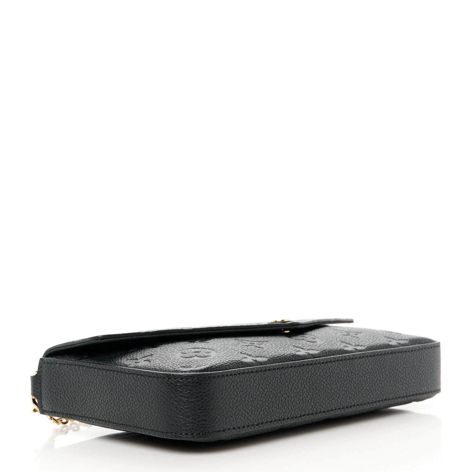 Louis Vuitton Empreinte Pochette Felicie Chain Wallet Black 4 of 10