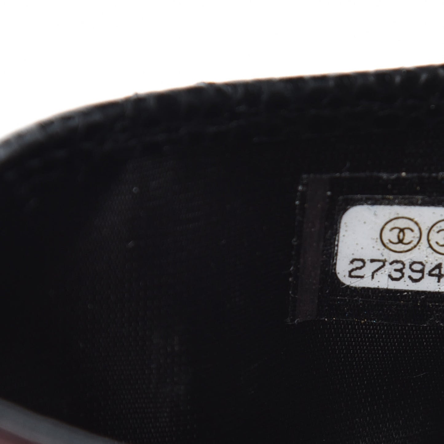 Caviar Quilted Card Holder Black