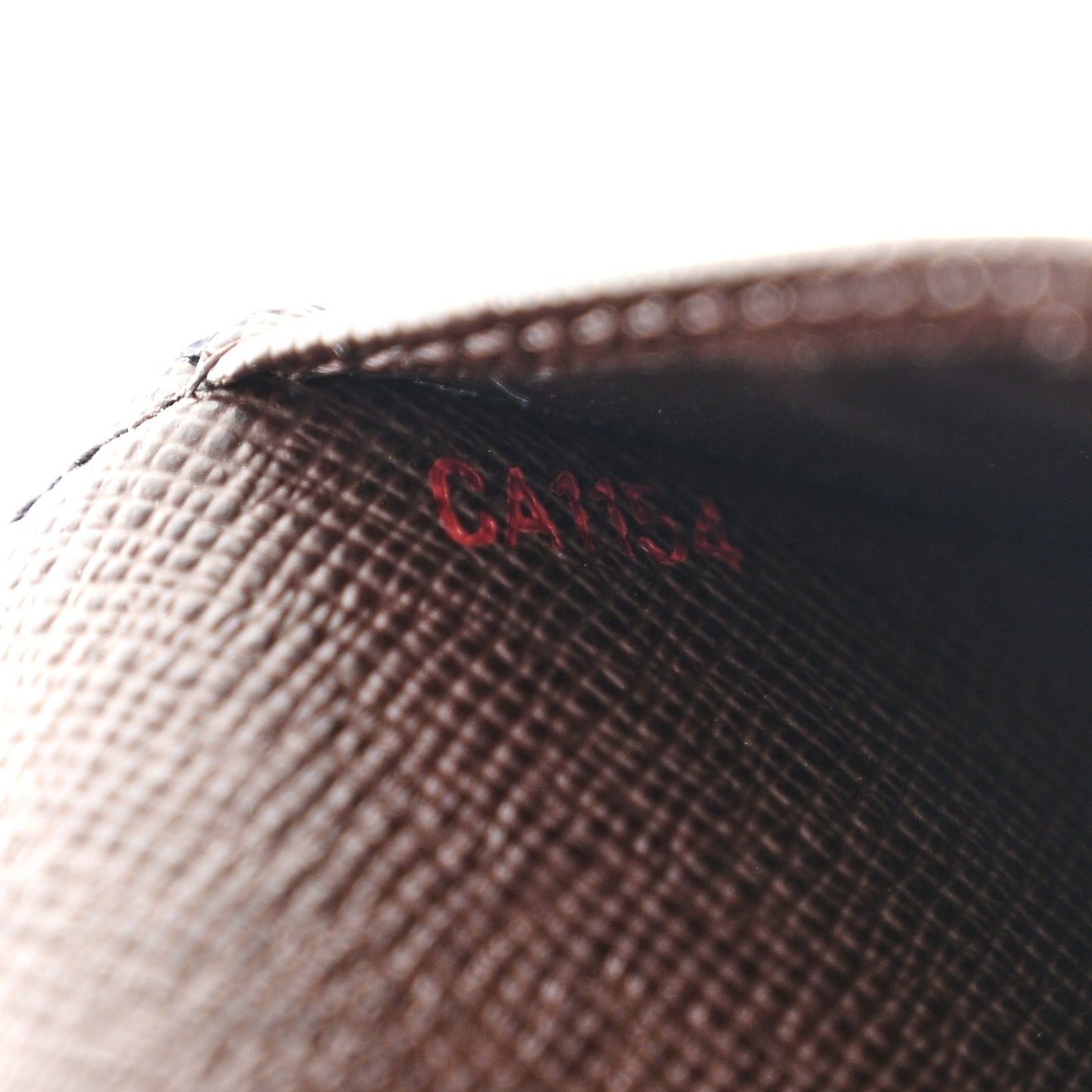Damier Ebene Small Ring Agenda Cover