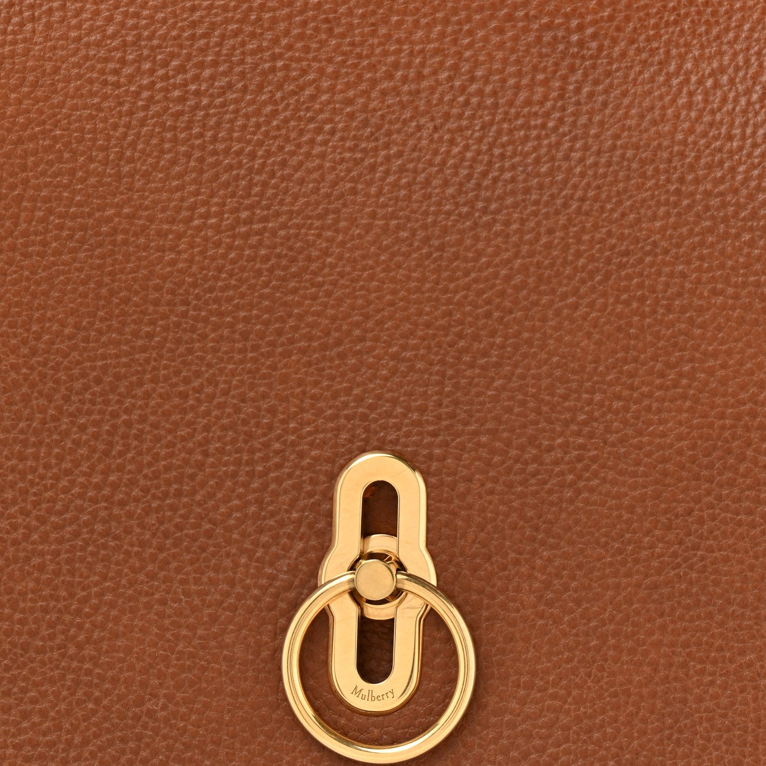 Mulberry Small Classic Grain Amberley Satchel Oak 7 of 11