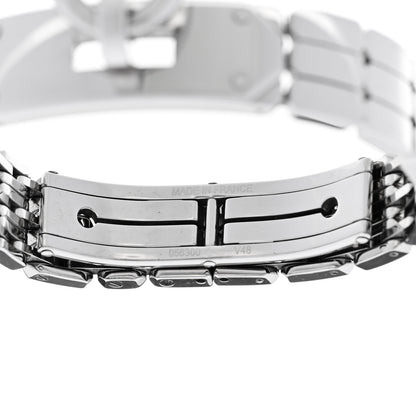 Hermes Stainless Steel Diamond 16mm Kelly Quartz Watch 4 of 5