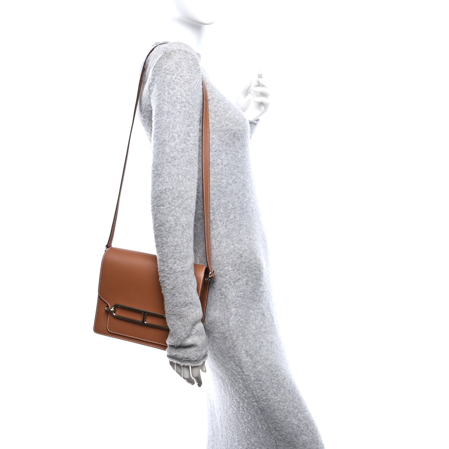 Hermes Evercolor Sac Roulis 23 Gold 2 of 12