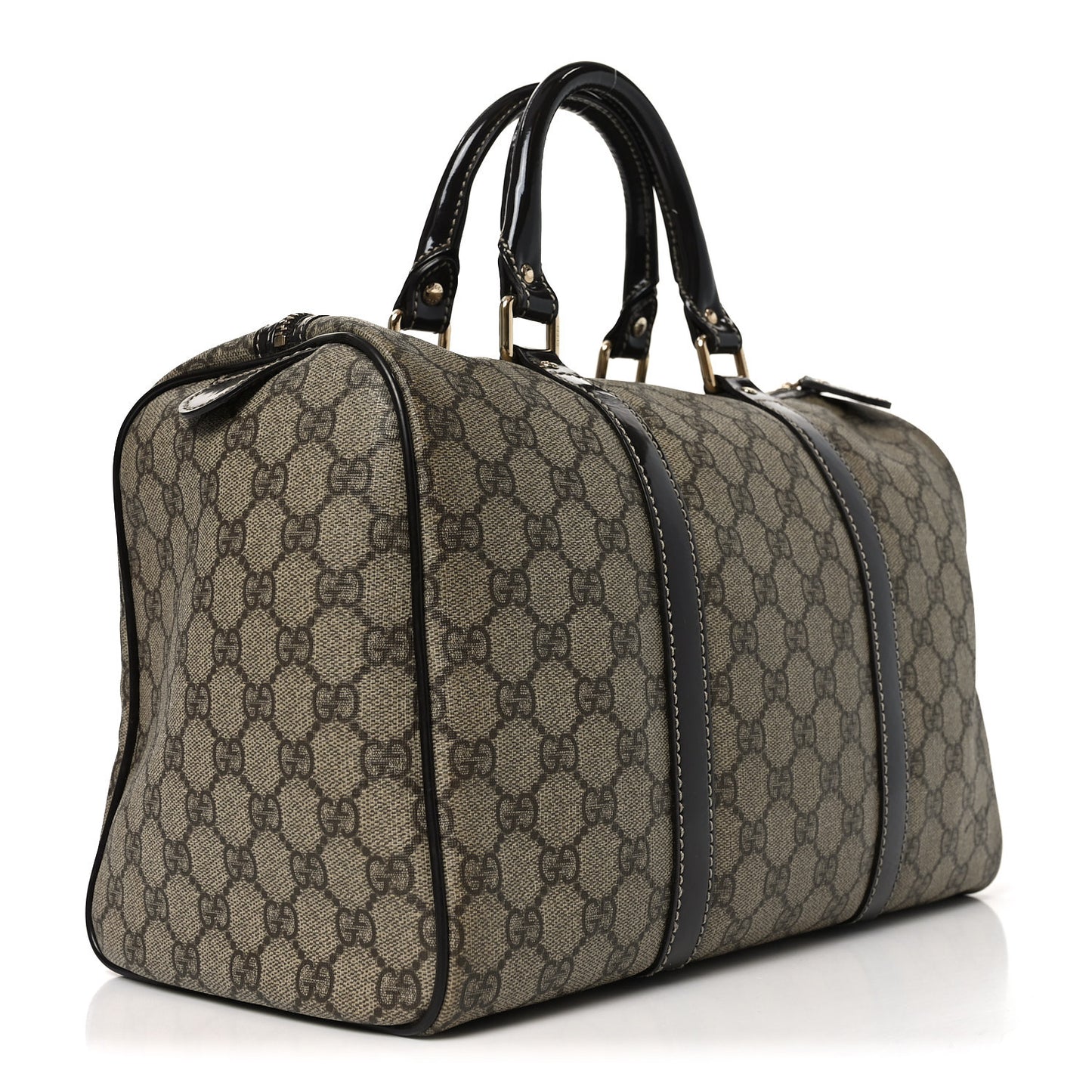 GG Plus Monogram Medium Joy Boston Dark Brown