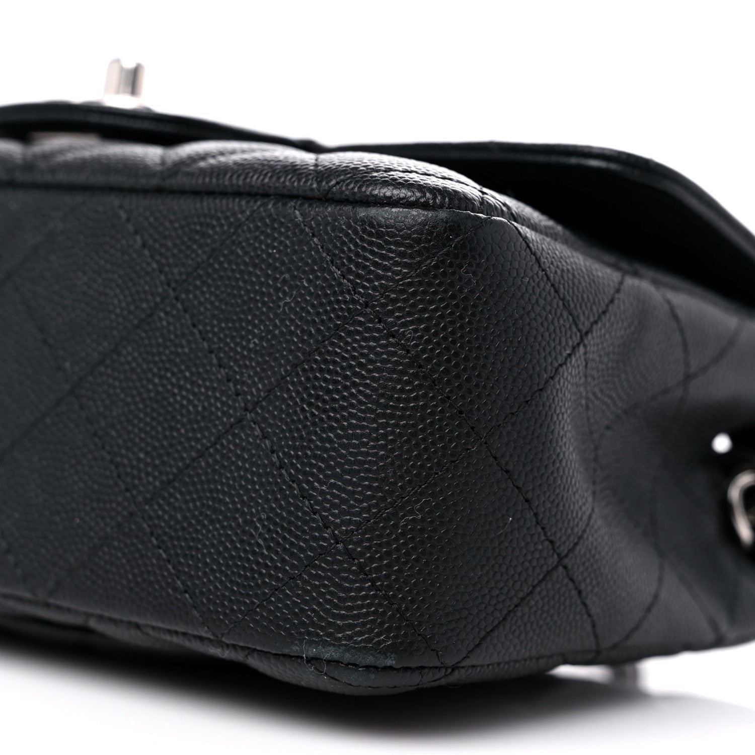 Chanel Caviar Quilted Mini Rectangular Flap Black 9 of 11