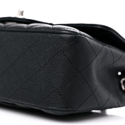 Chanel Caviar Quilted Mini Rectangular Flap Black 9 of 11