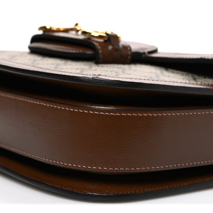 Gucci GG Supreme Monogram Horsebit 1955 Shoulder Bag Beige Brown Sugar 10 of 10