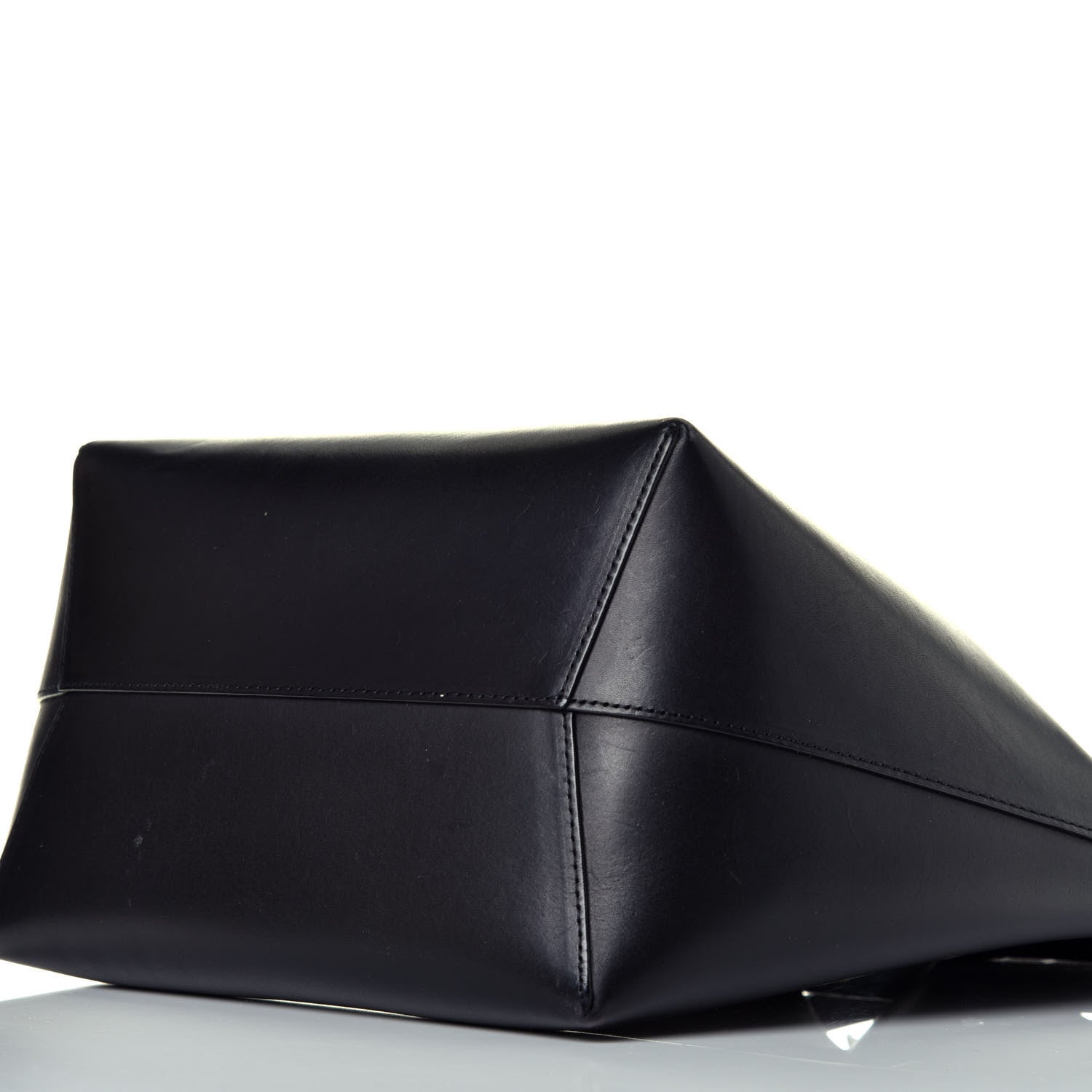 Mansur Gavriel Calfskin Mini Bucket Bag Black Flamma 7 of 8