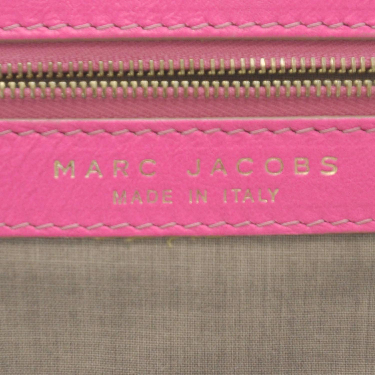 Marc Jacobs Quilted Leather Stam Fluo Pink 5 of 7