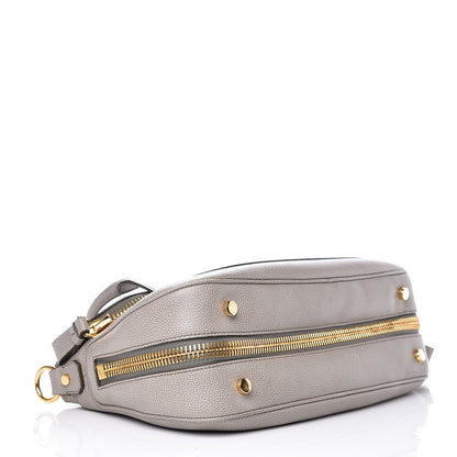 Tom Ford Pebbled Calfskin Medium Top Handle Jennifer Warm Taupe 4 of 6