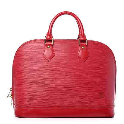Louis Vuitton Epi Alma PM Rouge 1 of 12