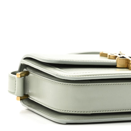 Saint Laurent Smooth Calfskin Small Solferino Satchel Acqua 8 of 9
