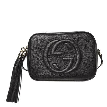 Gucci Pebbled Calfskin Small Soho Disco Bag Black 1 of 7