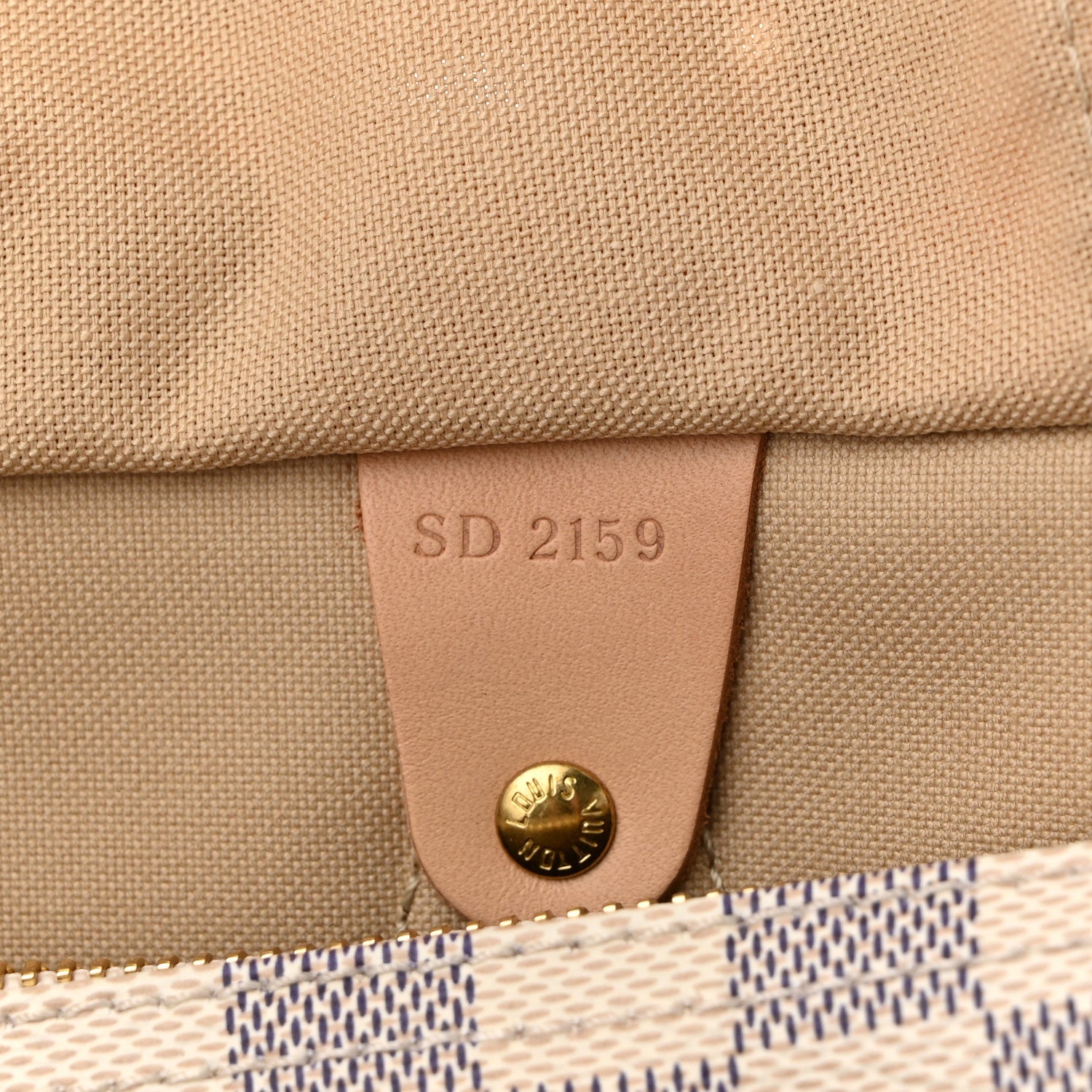 Louis Vuitton Damier Azur Speedy 35 7 of 11
