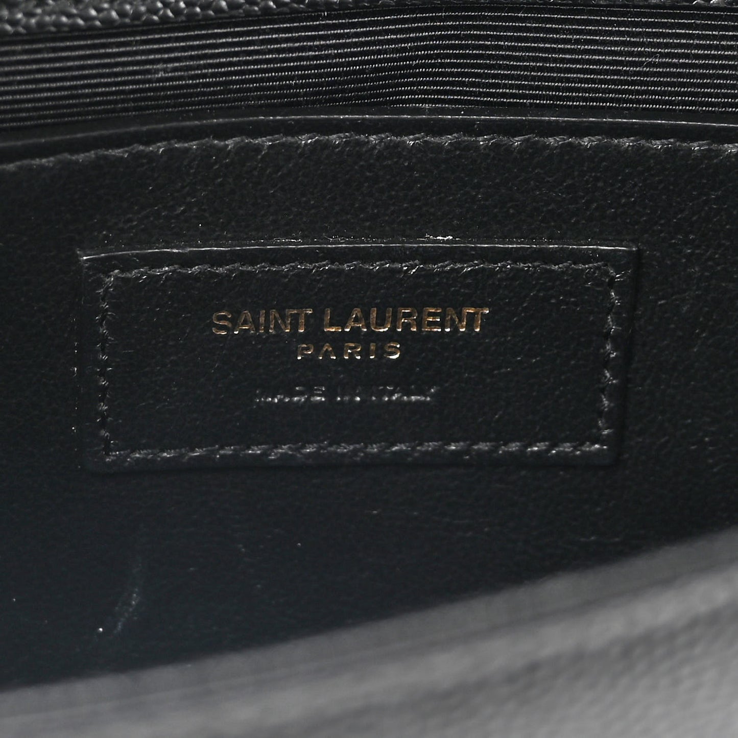 Grain De Poudre Small Monogram Kate Satchel Black