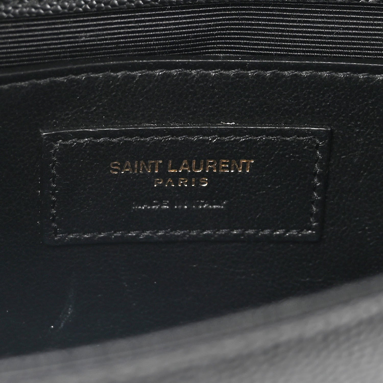 Saint Laurent Grain De Poudre Small Monogram Kate Satchel Black 5 of 11