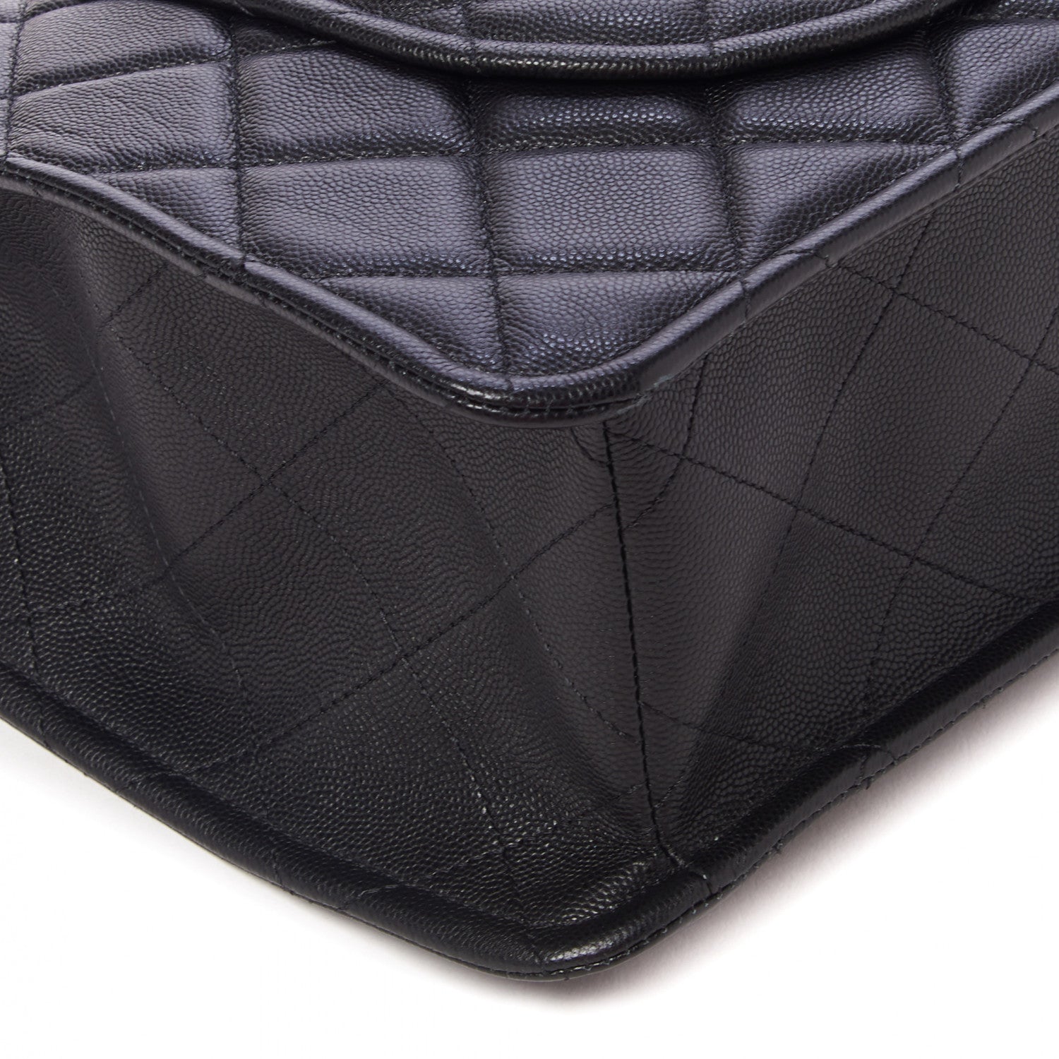 Chanel Caviar Quilted Sweet Classic Shopping Tote Black 5 of 9