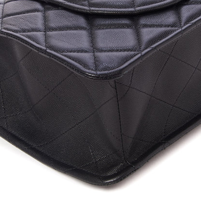Chanel Caviar Quilted Sweet Classic Shopping Tote Black 5 of 9