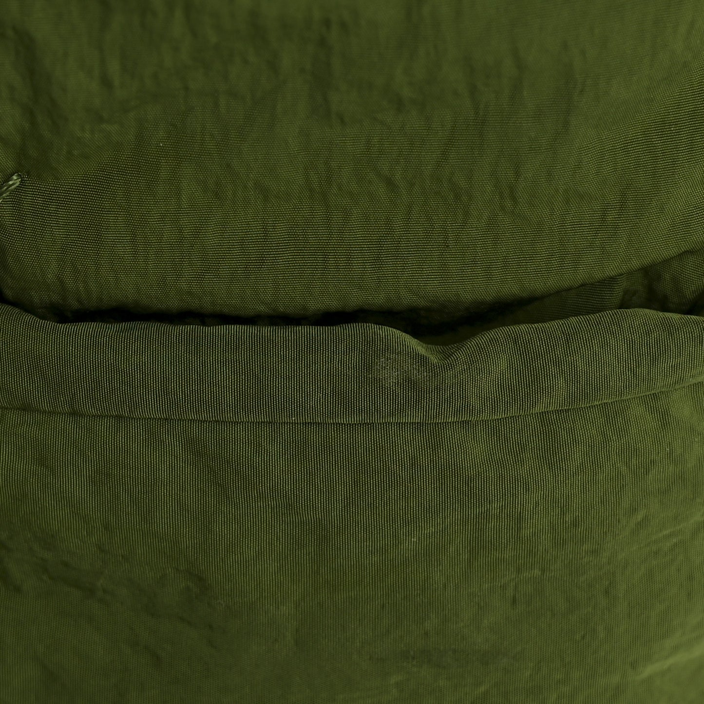 Nylon Intrecciato Padded Tech Cassette Bag Avocado