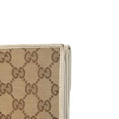 Gucci Monogram Icon Bar Continental Flap Wallet Off White 11 of 14