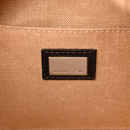 Fendi Zucca Nappa Nuvolata Vitello Tortuga Spy Bowler Tobacco Moro 6 of 10