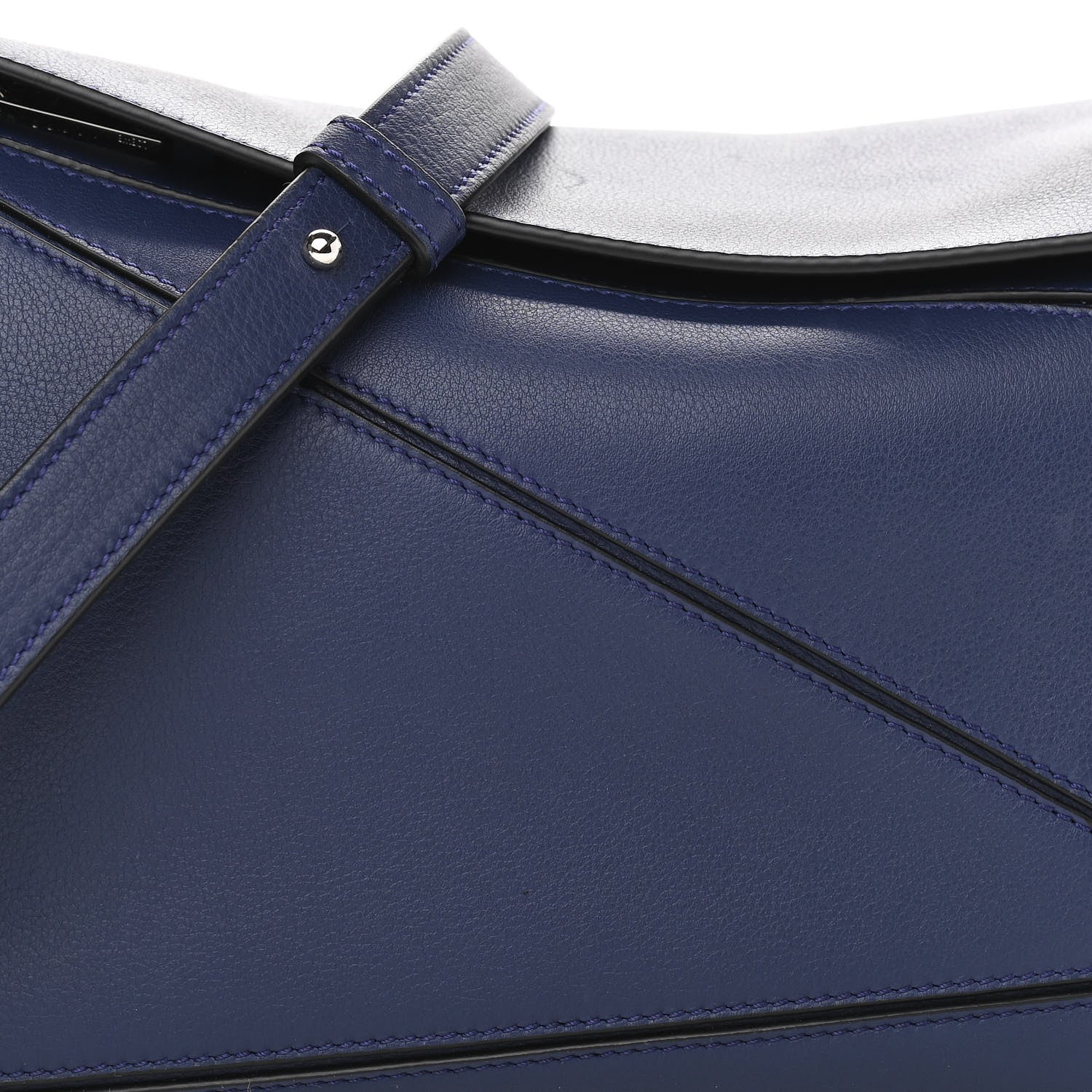 Loewe Calfskin Small Puzzle Bag Marine 7 of 10