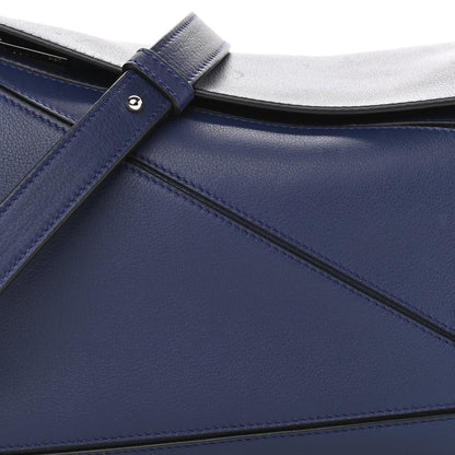 Loewe Calfskin Small Puzzle Bag Marine 7 of 10