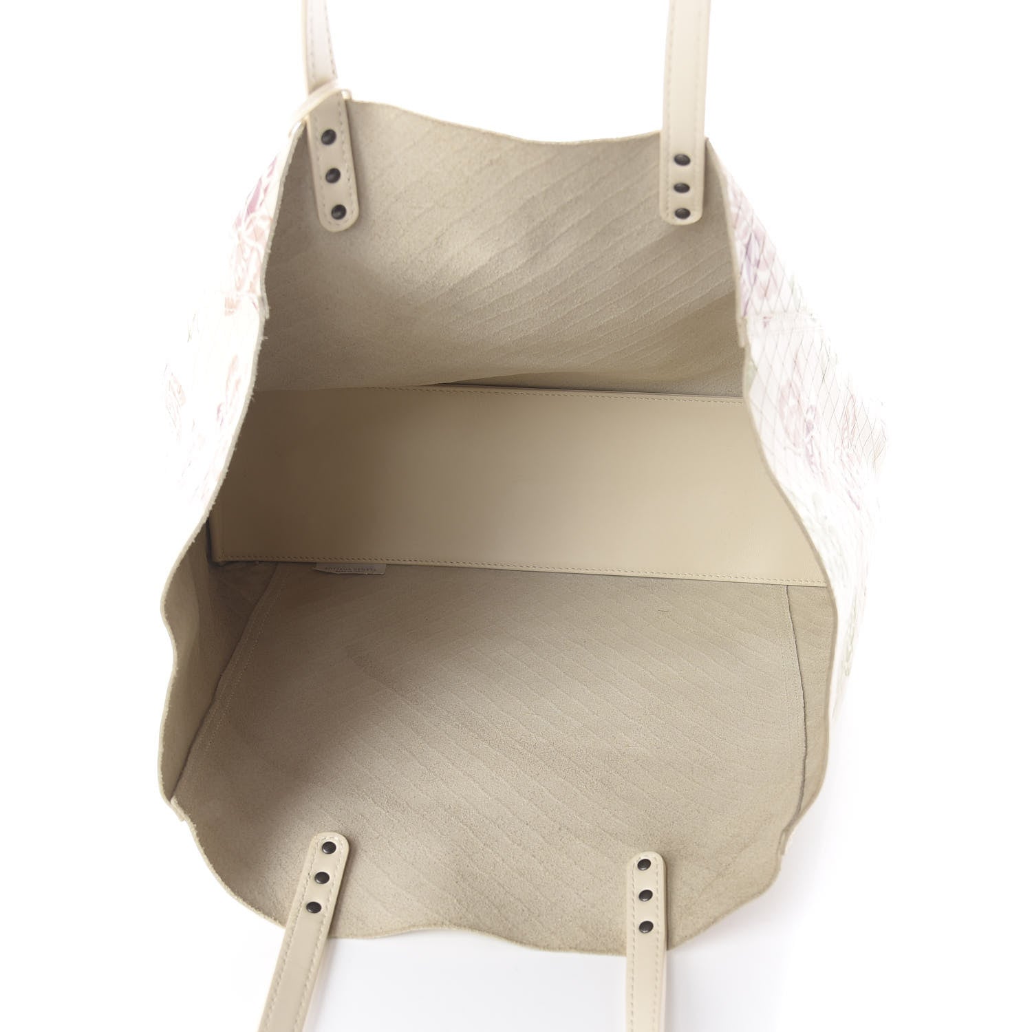 Bottega Veneta Calfskin Intrecciomirage Large Intarsio Tote Multicolor 4 of 8