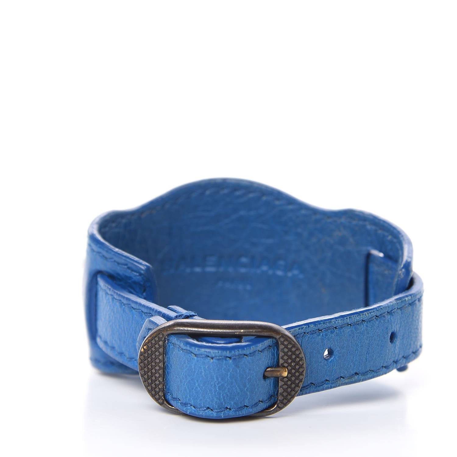 Balenciaga Agneau Arena Giant 12 Classic Hardware M Bracelet Bleu Cobalt 3 of 5