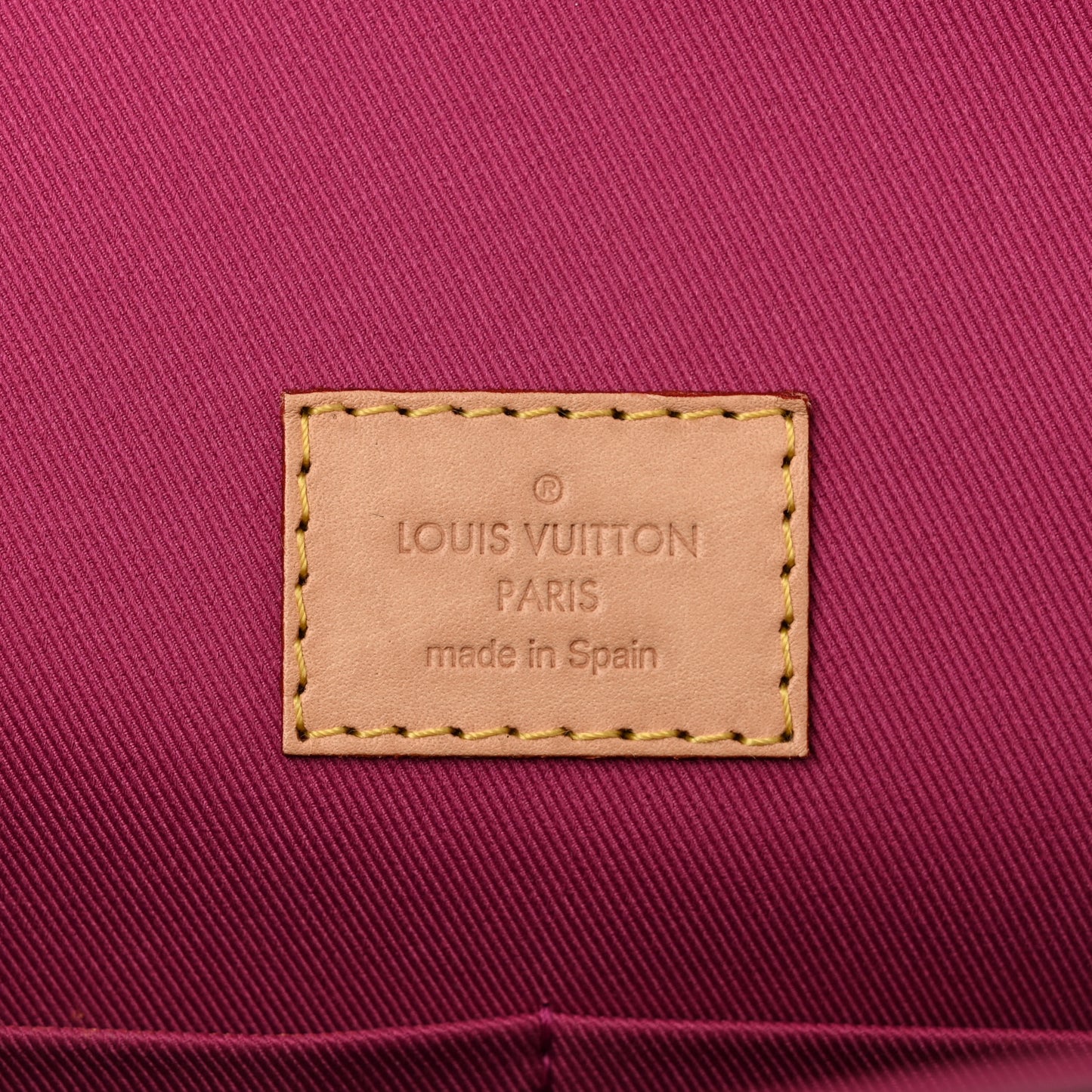 Monogram Cluny BB Bordeaux Fuchsia