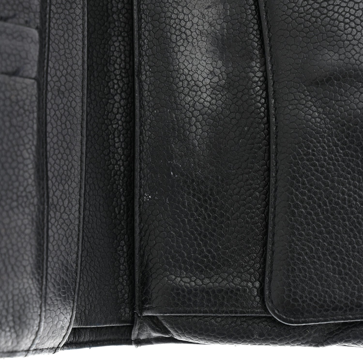 Chanel Caviar Quilted Large Flap Wallet Black 12 of 20