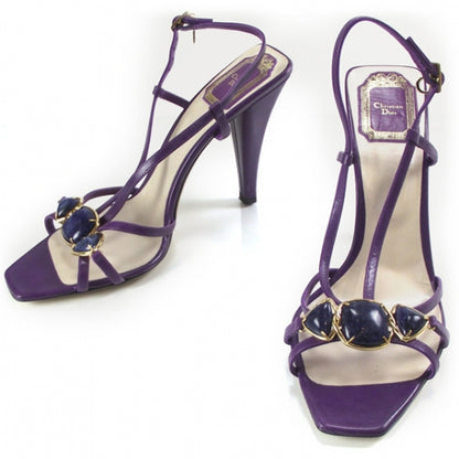 Christian Dior Leather Piedra Sandals 39 1 of 7