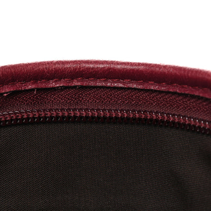 Gucci Calfskin Horsebit Embossed Abbey Messenger Red 14 of 16