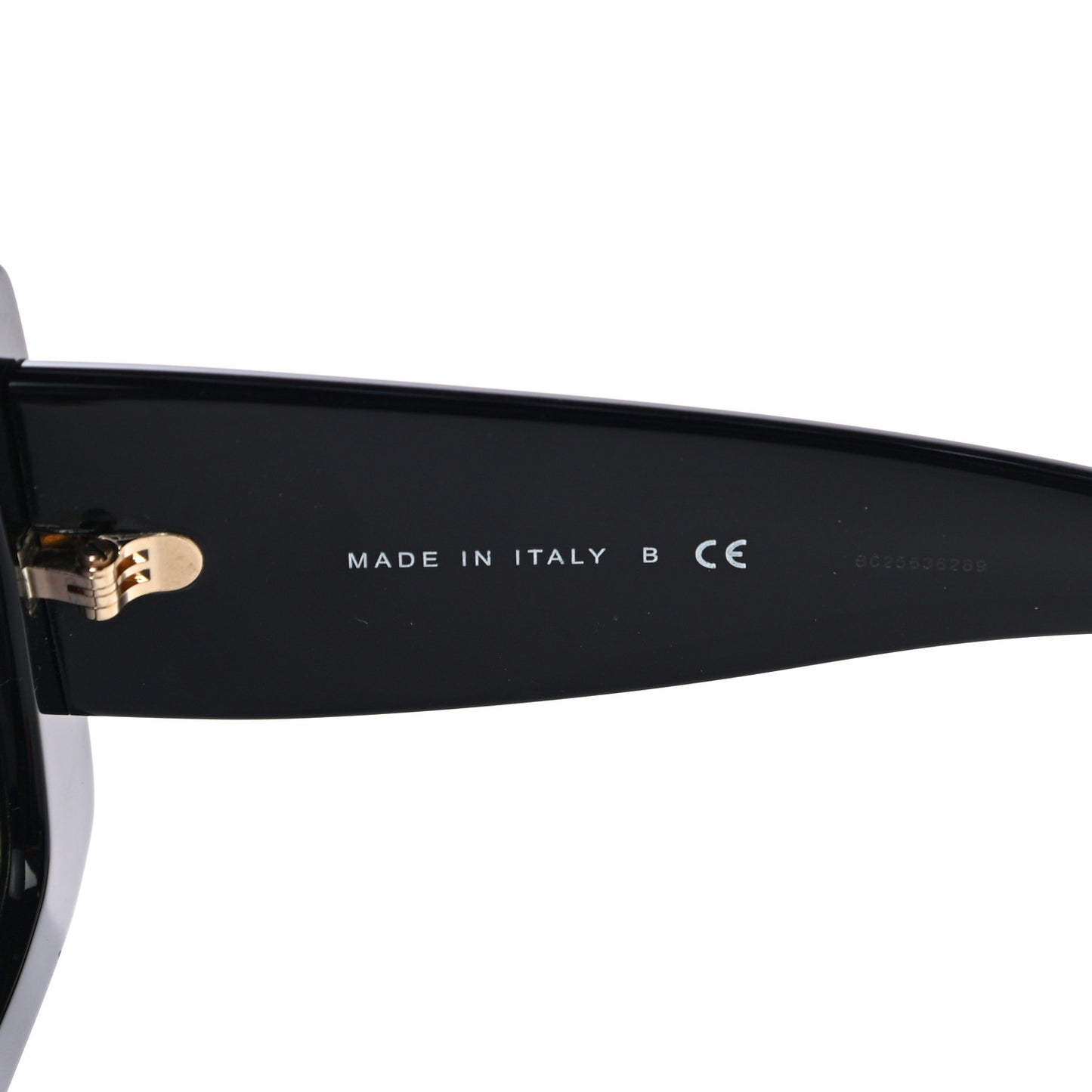 Acetate Rectangle Sunglasses 5435 Black