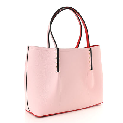 Christian Louboutin Calfskin Spiked Small Cabarock Shopper Tote Poupee 5 of 21