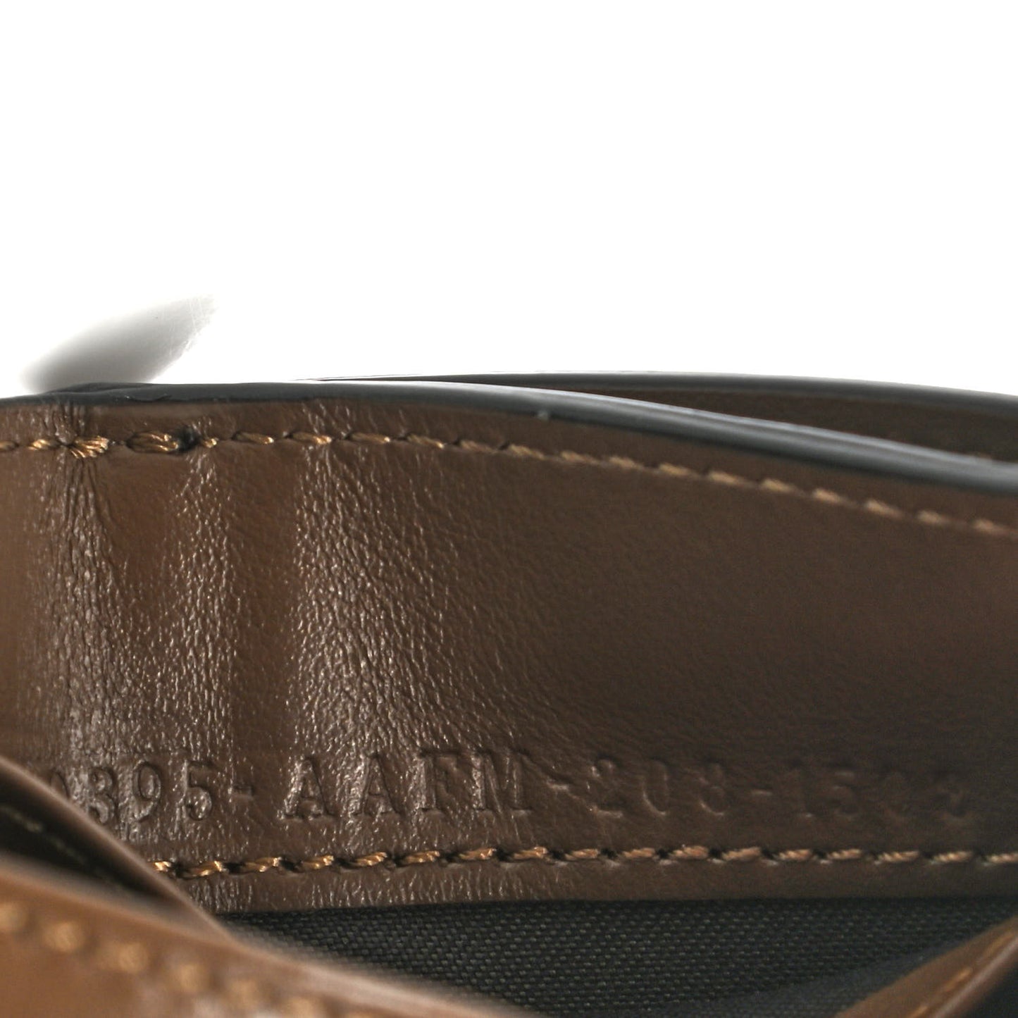 Vitello Soft F is Fendi Bi-Color FF 1974 Embossed Micro Tri-Fold Envelope Wallet Maya Black