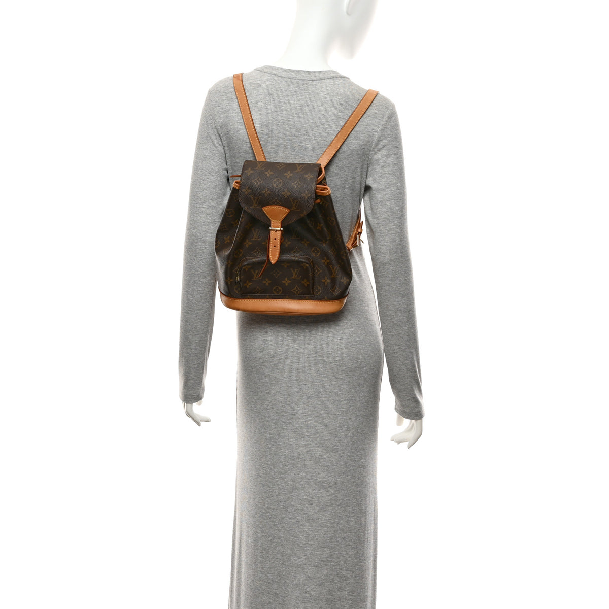 Louis Vuitton Monogram Montsouris MM Backpack 2 of 10