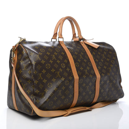 Louis Vuitton Monogram Keepall Bandouliere 55 2 of 12