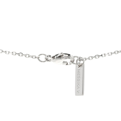 Messika 18K White Gold Diamond Baby Move Necklace 4 of 6