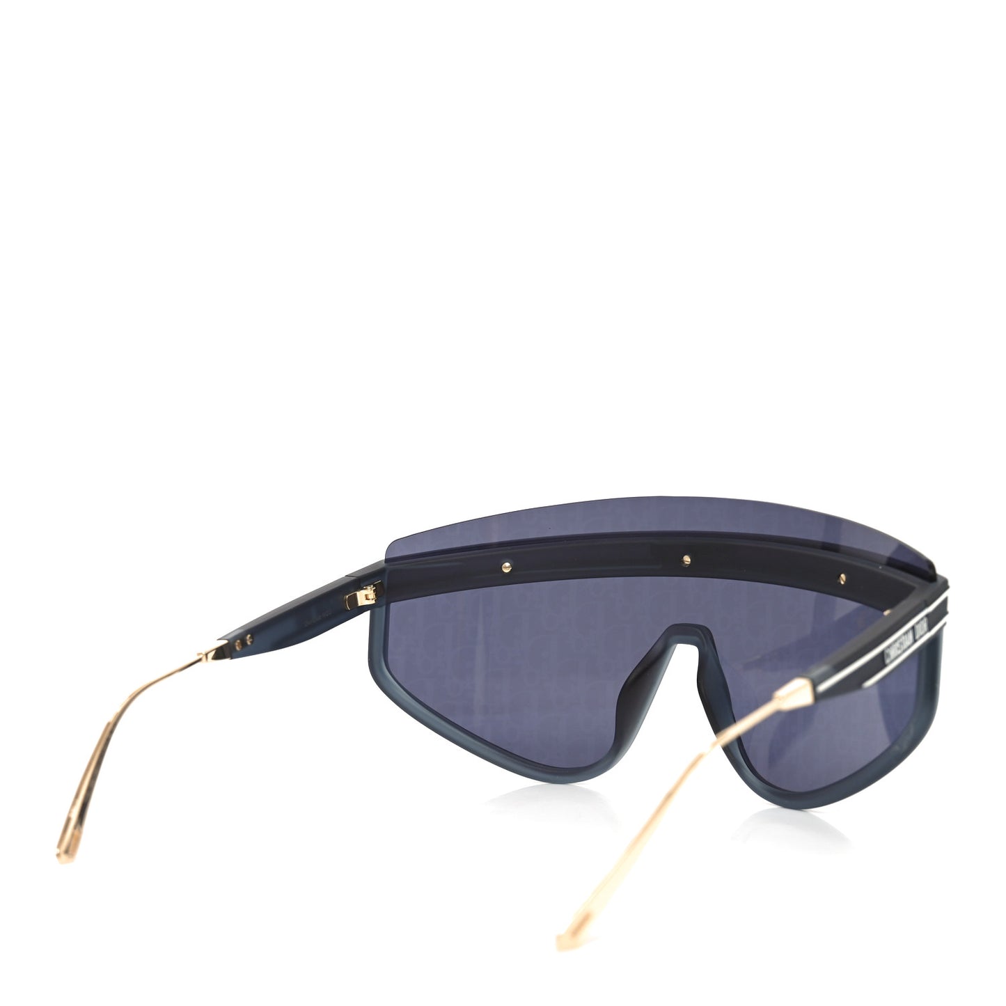 Oblique Mask DiorClub M2U Sunglasses Translucent Blue