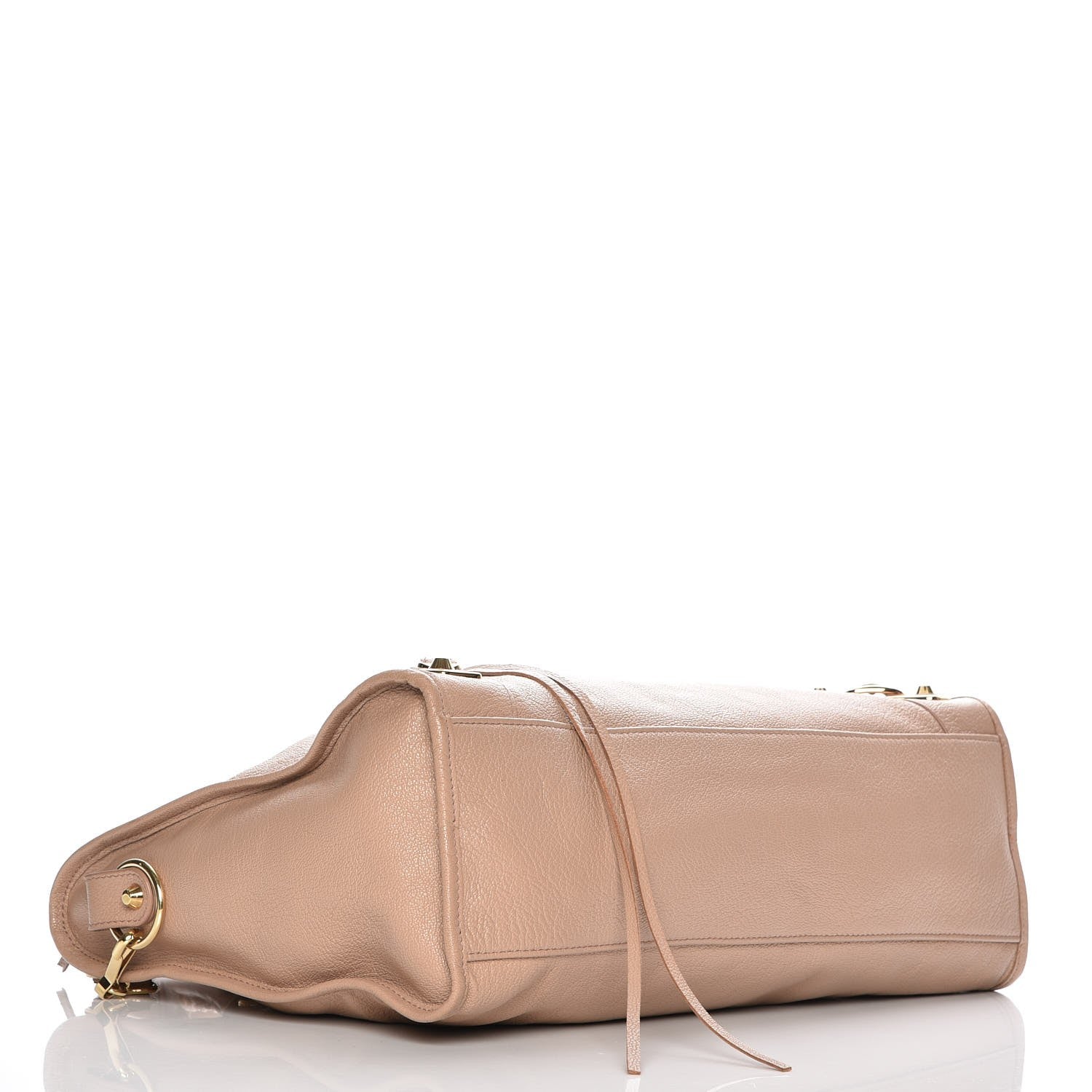 Balenciaga Chevre Gold Metallic Edge Hardware City Rose Des Sables 5 of 9