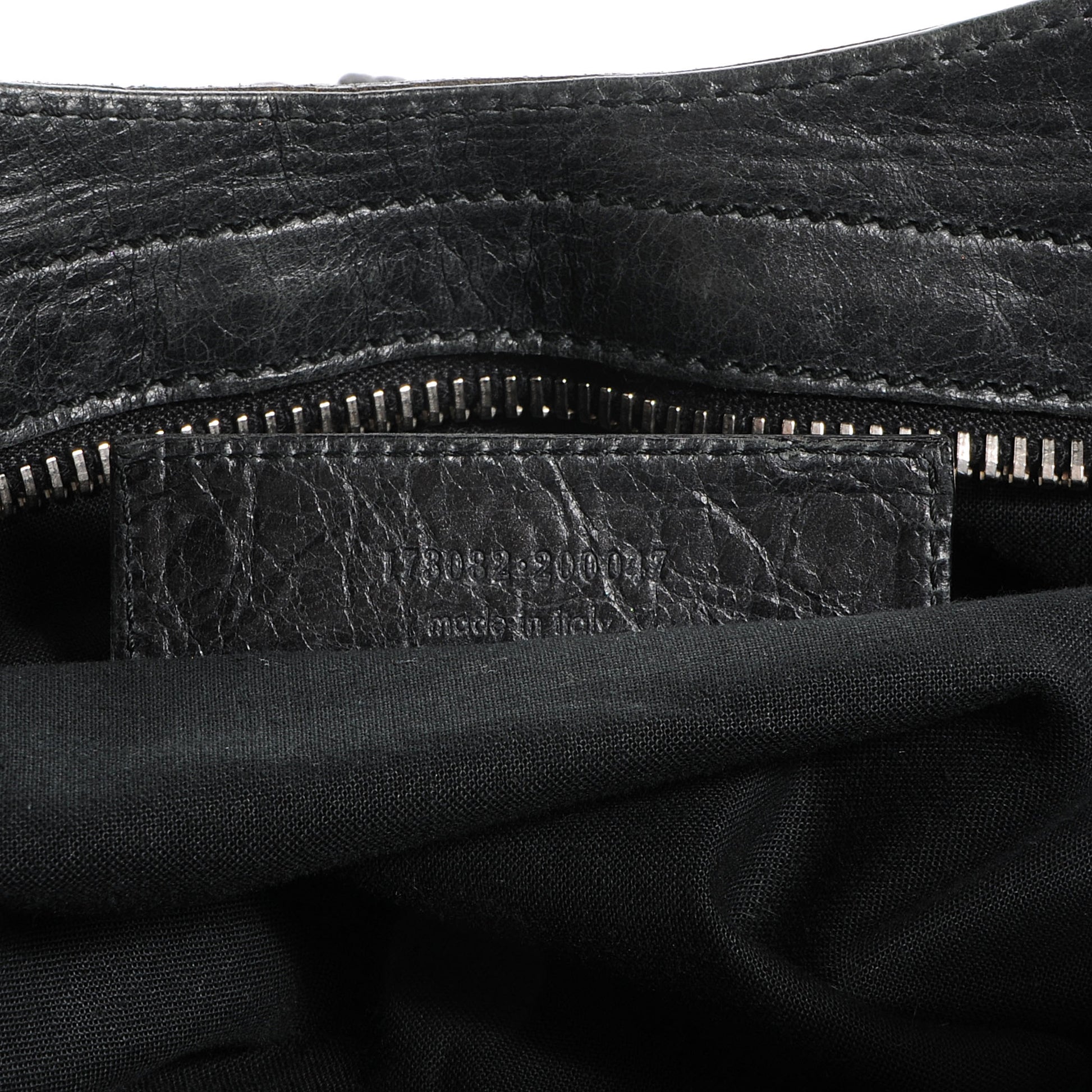 Balenciaga Agneau Giant 21 Silver Hardware Part Time Black 7 of 8