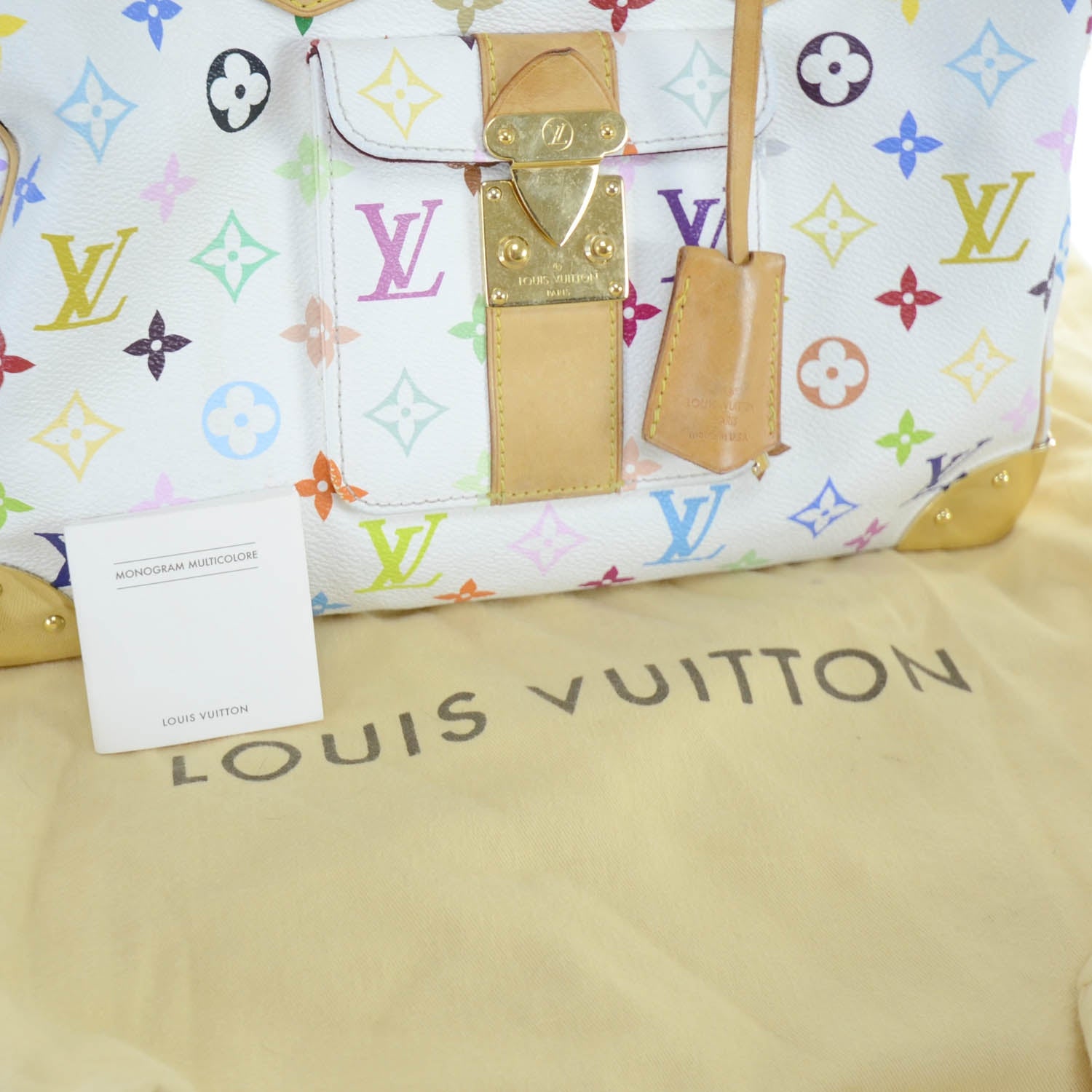 Louis Vuitton Monogram Multicolor Speedy 30 White 12 of 12
