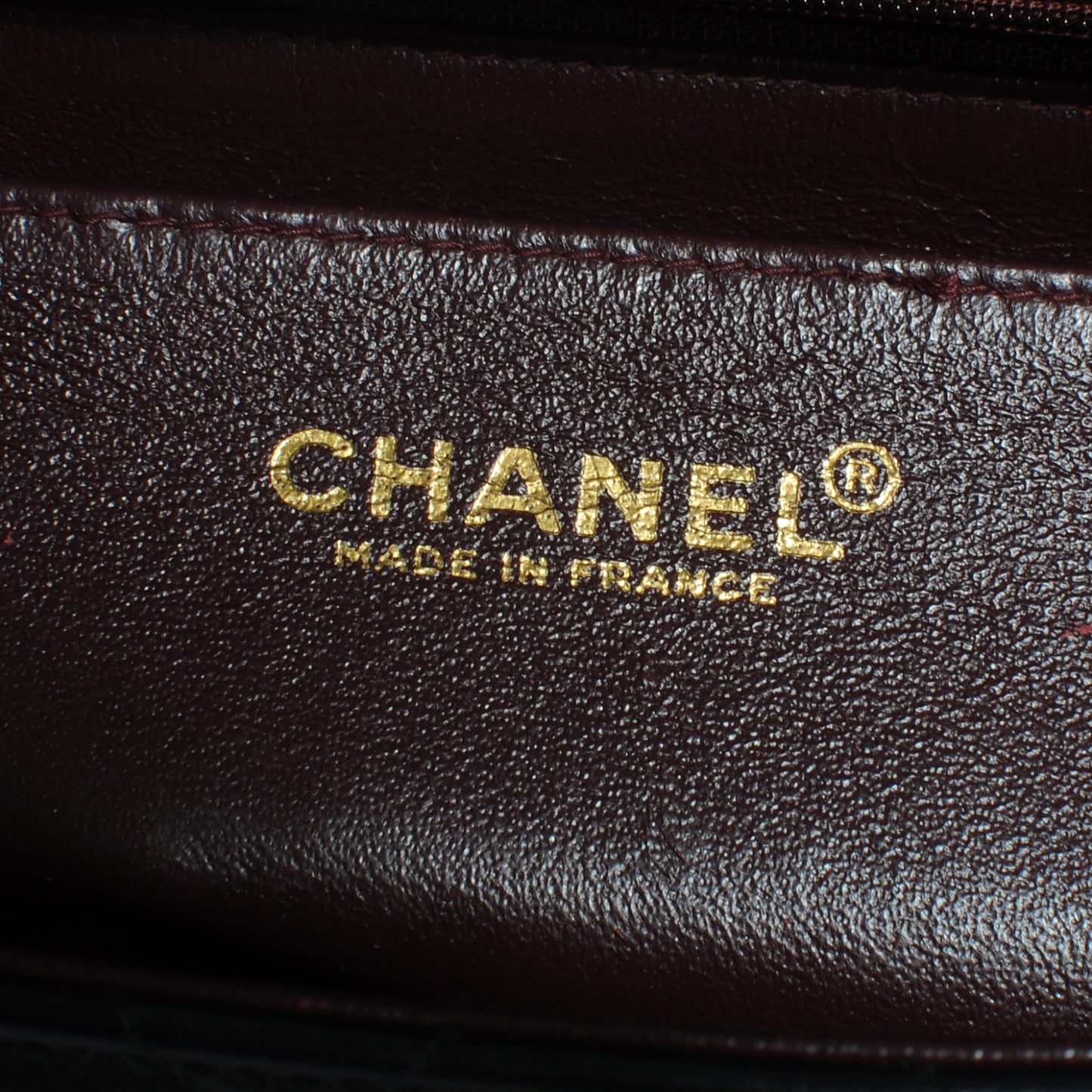 Lambskin Jumbo Single Flap Black