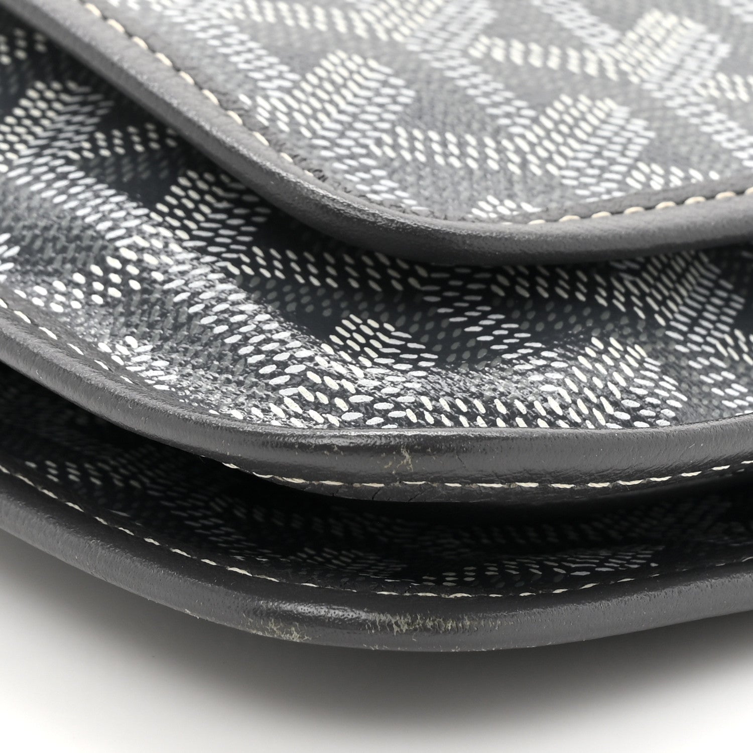 Goyard Goyardine Plumet Wallet Clutch Grey 10 of 14
