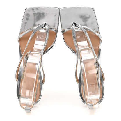 Bottega Veneta Laser Nappa Stretch Multi Strap 90mm Sandals 35 Moon Drop 2 of 8