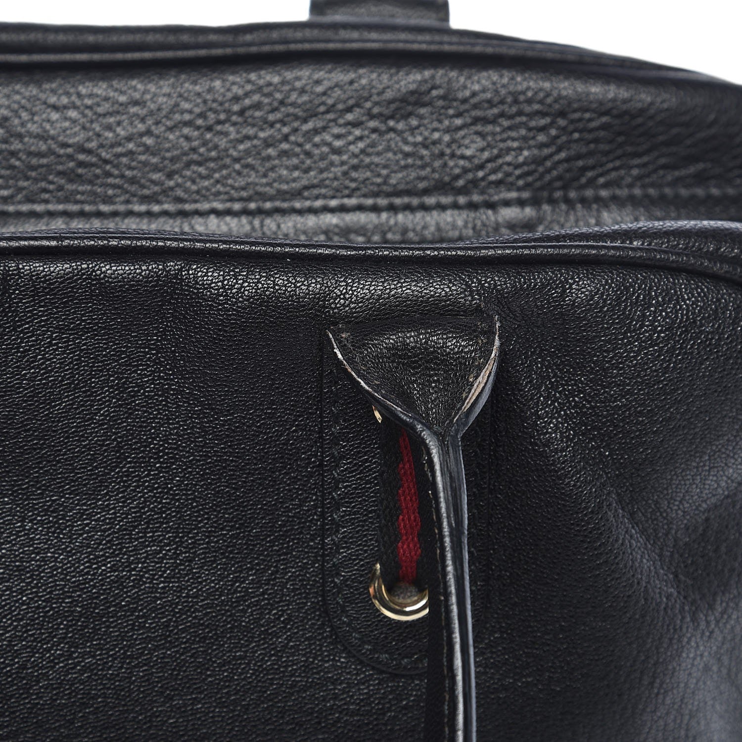 Gucci Calfskin Large Princy Boston Tote Black 9 of 11