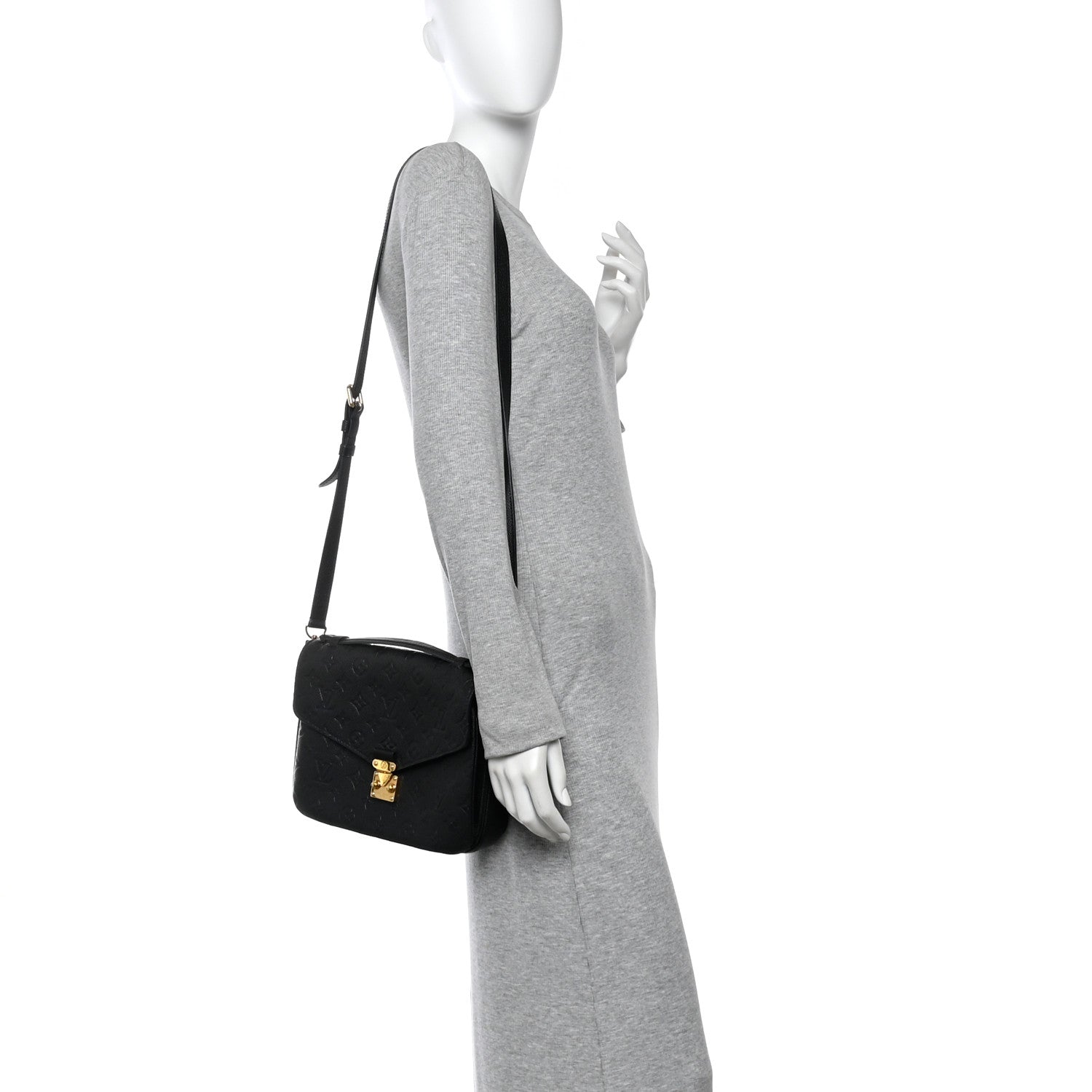Louis Vuitton Empreinte Pochette Metis Black 2 of 9