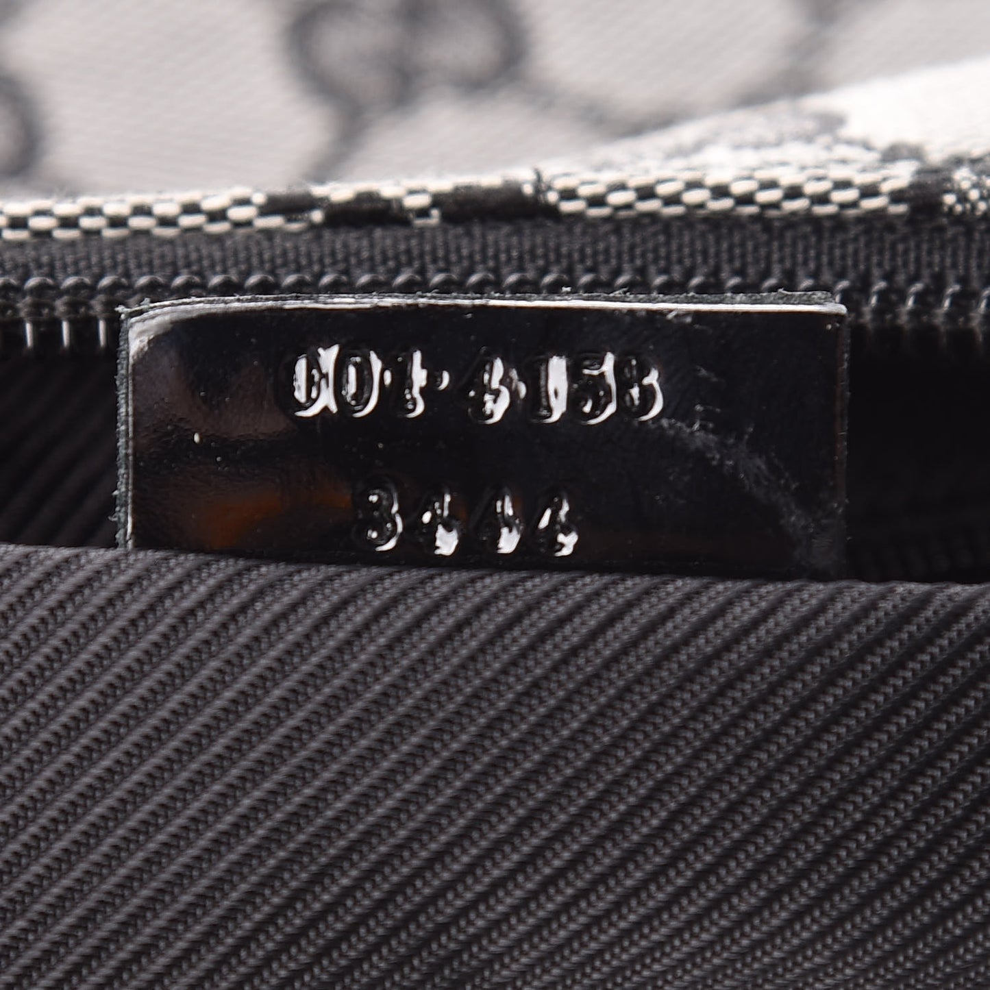 Monogram Hobo Black