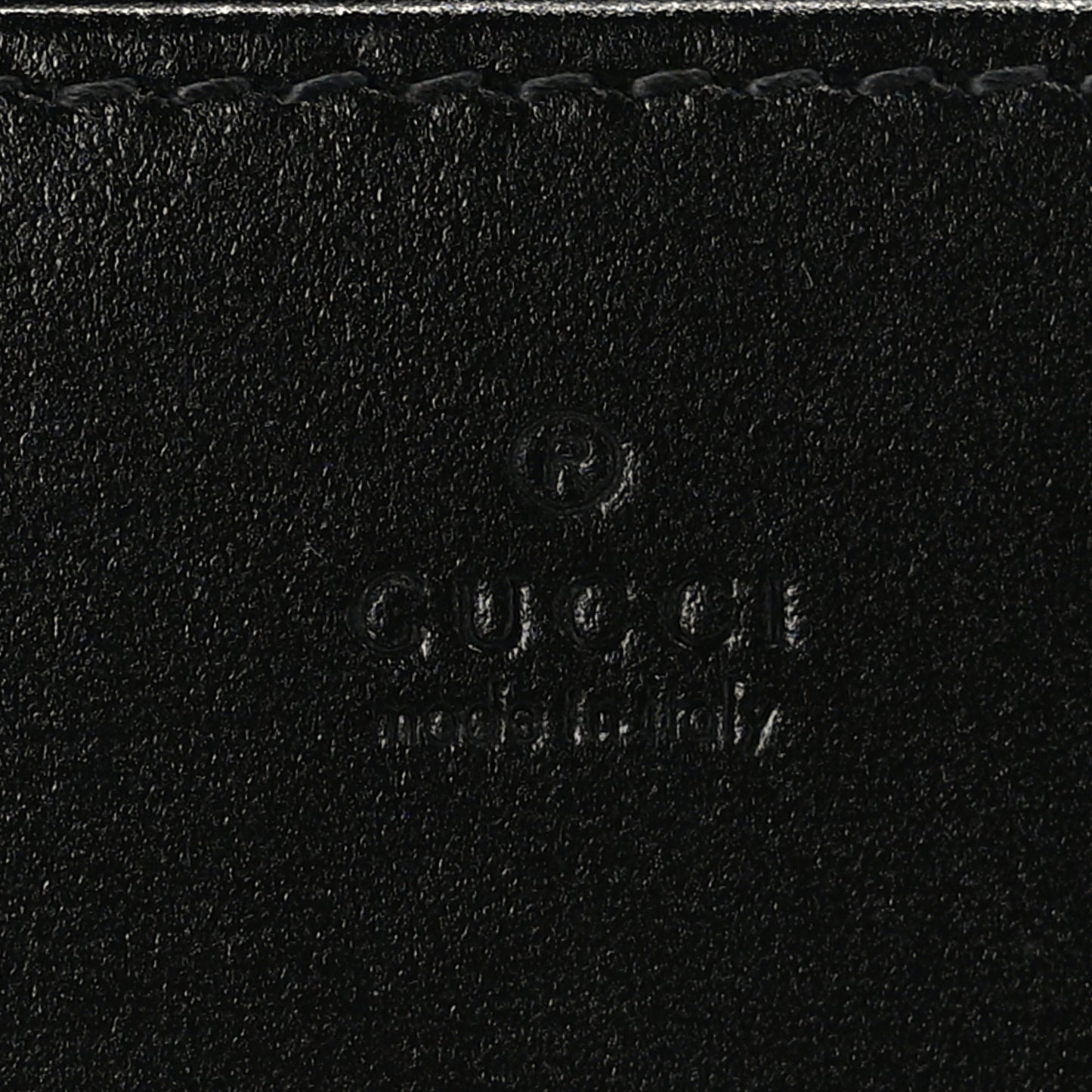 Boarded Plutone Calfskin Horsebit 1955 Wallet On Chain Black